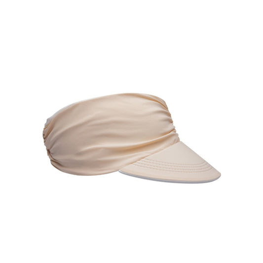 Capri Reversible UV Visor White/Nude
