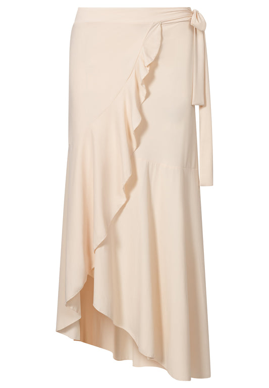 Rio UV Wrap Skirt Nude