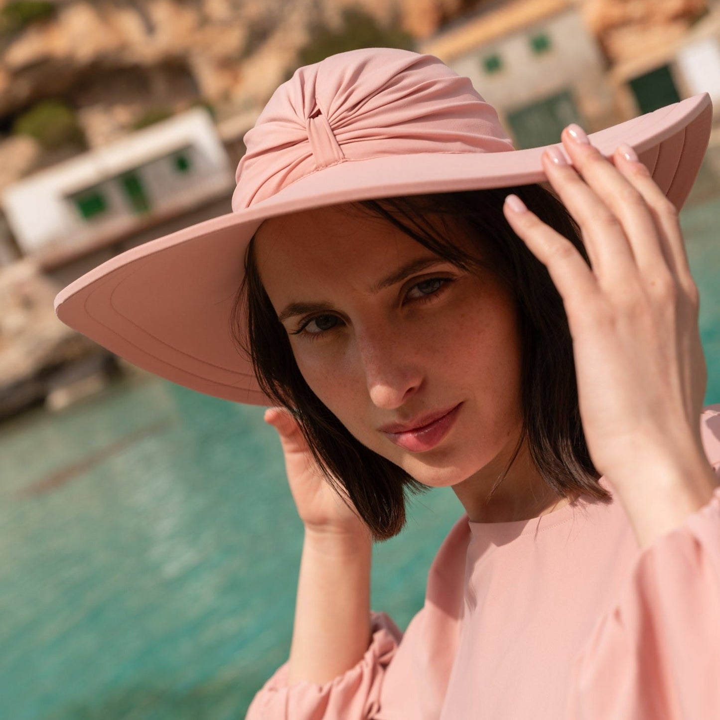 Eurora Soleil Sun Hat Rose UPF50+