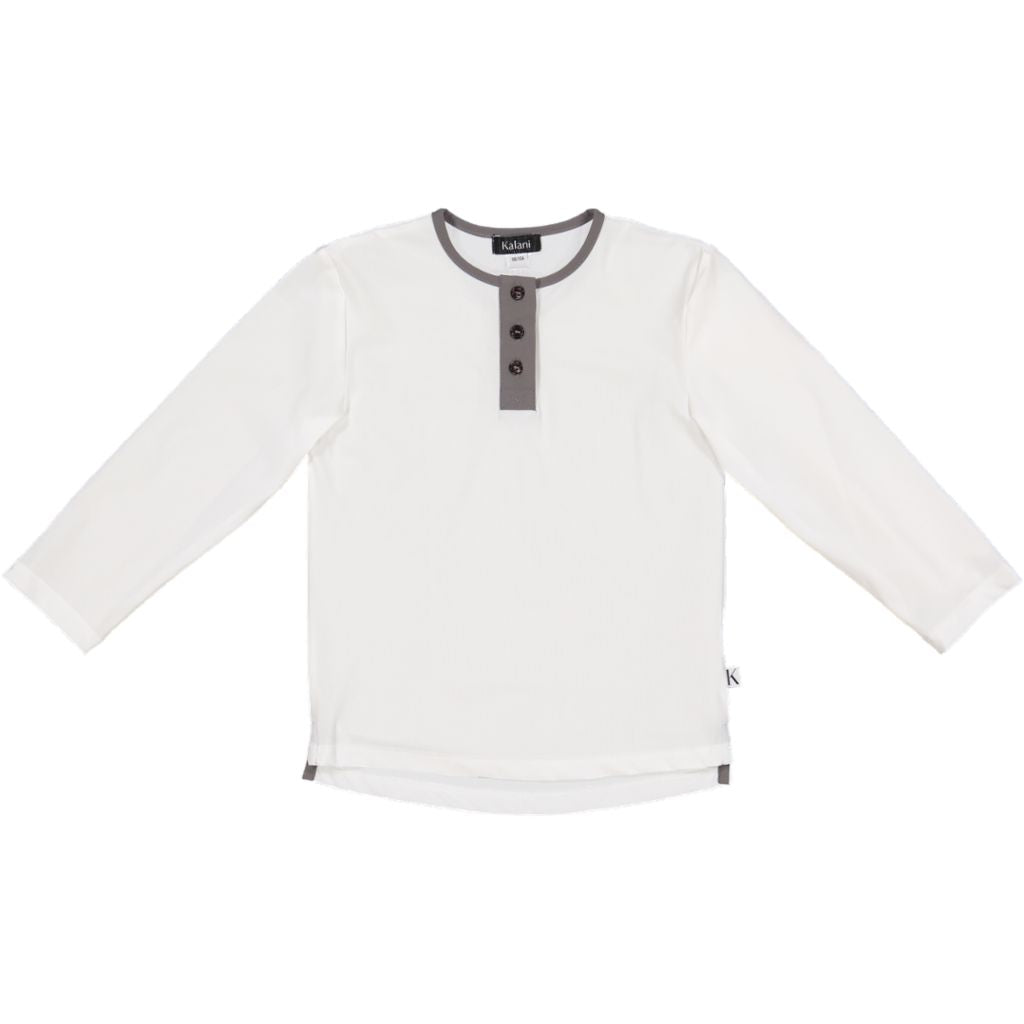 Eurora Lumière Top White/Grey UPF50+