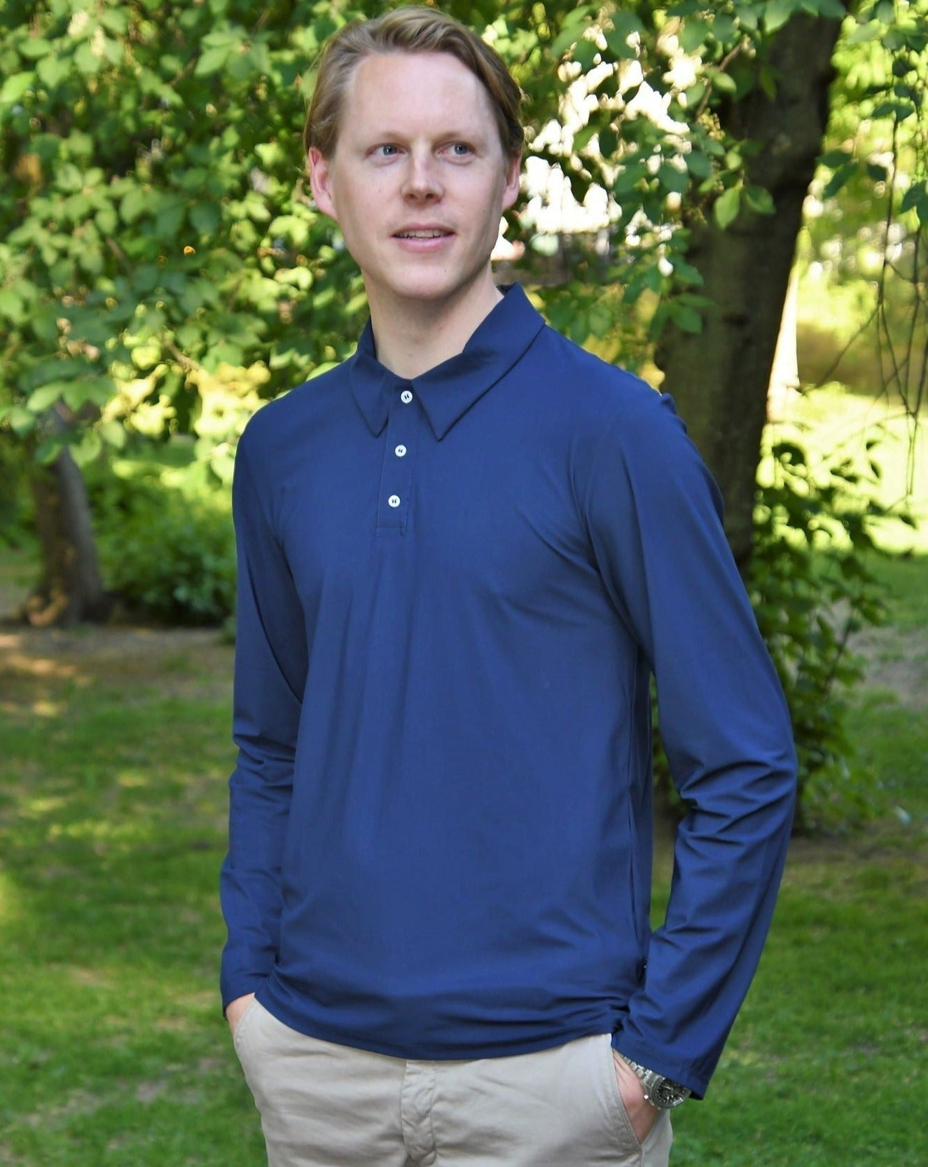 Eurora Mistral Poloshirt Dunkelblau UPF50+