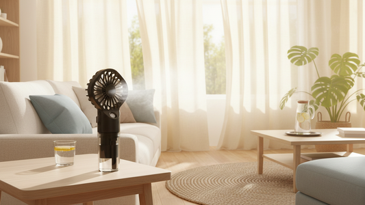 Petit ventilateur brumisateur
