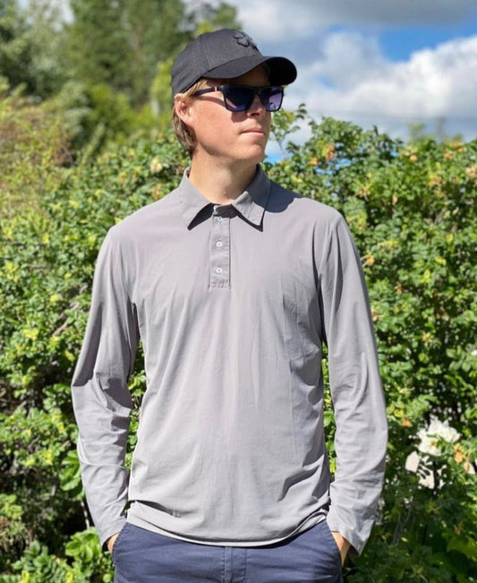 Eurora Mistral Polo Grey UPF50+